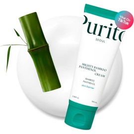 PURITO crema hidratante facial y corporal con bambú y pantenol 100 ml - crema facial ligera no grasa - skin care hidratación intensa