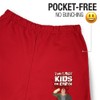Popfunk Character Stack Mens Jogger Sweatpants, Red, X-Large