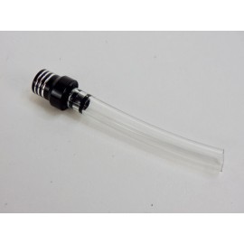 GY6 STORE FUEL GAS CAP VENT BREATHER HOSE TUBE PIT DIRT BIKE ROAD ATV MOTORCYCLE *BLACK*