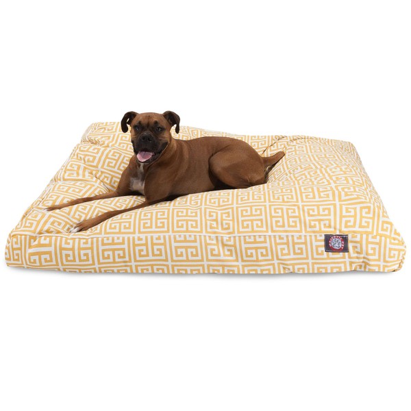 Majestic Pet Rectangle Shredded Memory Foam Dog Bed Washable –