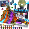 GraceDuck Magnetic Blocks - 150 PCS Build Magnetic Dark Castle