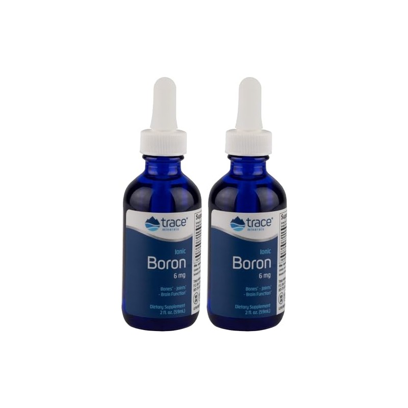 Trace Minerals | Boro iónico líquido 6 mg 2 onzas