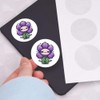 Azeeda 24 x 'Cute Iris Flower' Stickers - for Crafts,