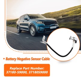 37180-S9000 Battery Negative Sensor Cable Fit for Kia Sorento 2019-2020 Telluride 2020-2022 Replace 37180S9000