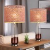 Pink Lamp Shades Set of 2, Drum Lampshades, Lampshade 10