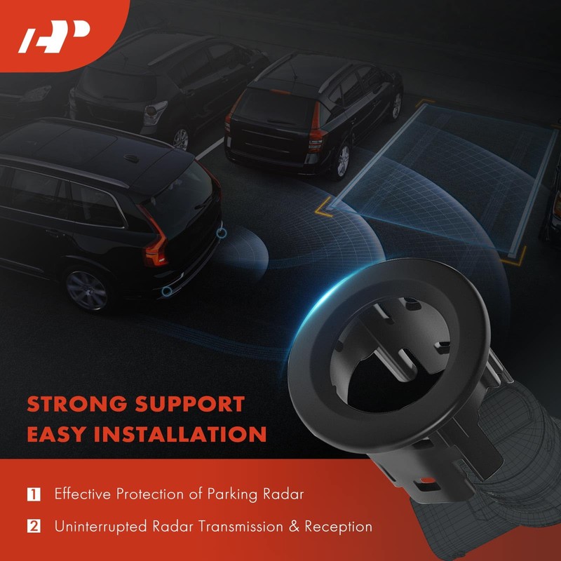 A-Premium 4-PC Front Inner and Outer Parking Assist Sensor Retainer