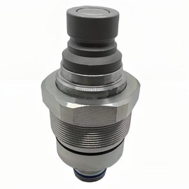 48mm Hydraulic Flat Face Male Quick Coupler Skid Steer Loader for 4BD4FH Cartridge Manifold Block Aftermarket Replacement Bobcat 7246799 | Kubota V1311-77140