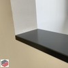 Cover Profile Aluminium Anthracite, 2000 mm U-Profile Decorative Exterior 20