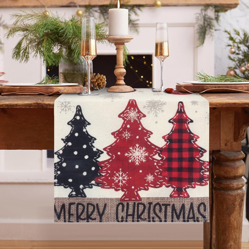 Christmas Table Runner, Xmas Table Runner, Seasonal Table Runners, Winter