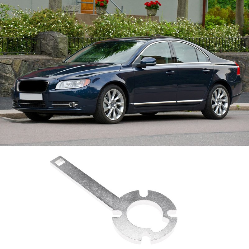 eMagTech Crankshaft Pulley Holder Tool Auto Crank Pulley Wrench Compatible