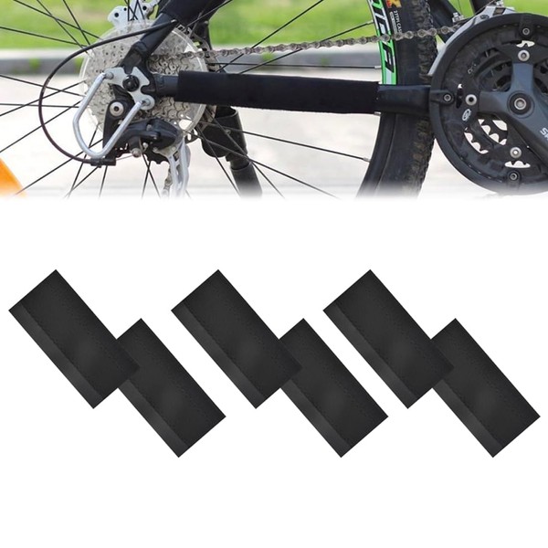 BCBF 6 PCS Protection Cadre VTT Protection Cadre Velo Protection de Cadre de vélo Protection chaîne de vélo Protecteur de Cadre de vélo pour Empêche Le Vélo de Se Rayer et de Rouiller