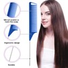 24Pcs Perm Rods for Short Long Hair, Plastic Hair Perm