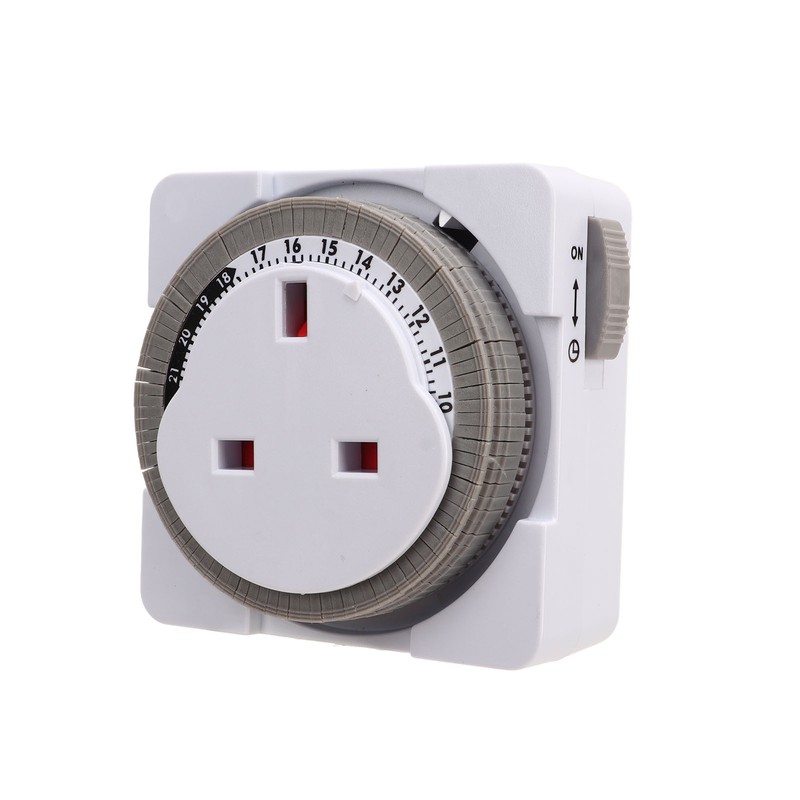 24 Hour Timer Switch Professional Smart Overcharge Protection Cycle Timing