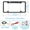 GLK License Plate Backup Camera HD Front Rear View Reverse