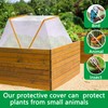 2 Pcs Garden Row Accelerator Plants Cover, 32" x 13"