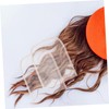 Baluue 4pcs Lace Net Frontal Closure for Wig Making Soft