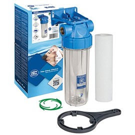3/4" Cold Water Filtration in-Line Purify System Housing + Whole Filter Set
