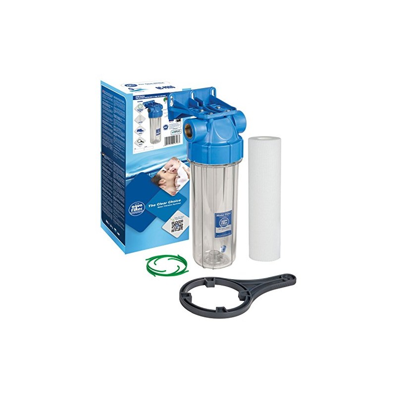 3/4" Cold Water Filtration in-Line Purify System Housing + Whole
