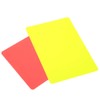 Referee Red Card, Football Red and Yellow Card, PVC Material