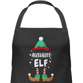 Shirtracer - Apron Gift - Christmas Aid Elf I Christmas Elf I Christmas Elf I Christmas Elf, 1 black