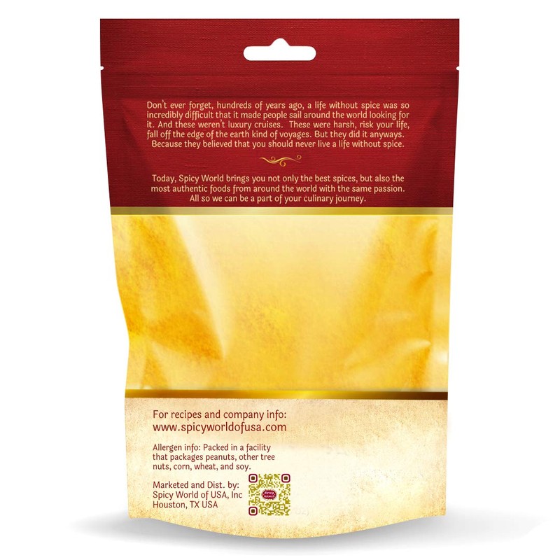 Spicy World Turmeric Powder 14 Ounce (400g) | Ground Turmeric