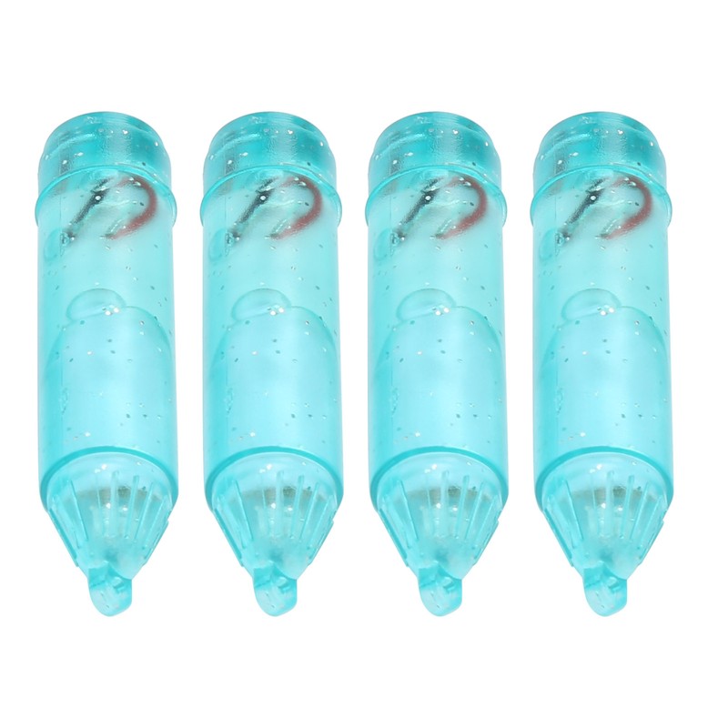 4Pcs Fishing LED Lure Light Underwater Lure Lamp Waterproof Bait