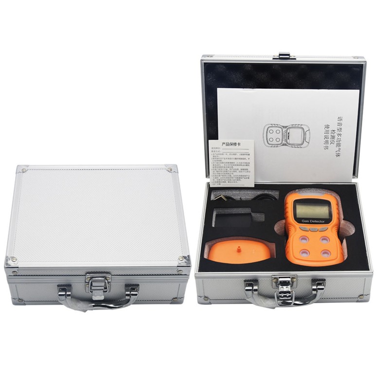 4in 1 Gas Detector CO H2S O2 EX Tester Analyzer