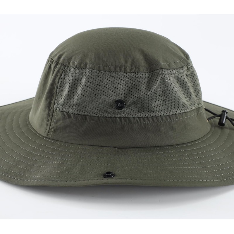 Connectyle UPF 50+ Safari Hat, Men's Sun Hat, Foldable, Wide