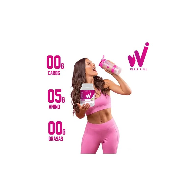 Aminoacidos Women Vital De 1kg De 200 Servis En Polvo