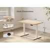 Claiks Electric Standing Desk, Adjustable Height Stand up Desk, 40x24