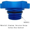 kweiny Engine Oil Filler Cap Aluminum Compatible with Chrysler Dodge