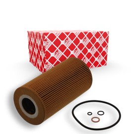 febi bilstein 26690 Oil Filter with Sealing Rings 1 Piece Brown