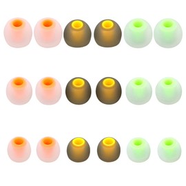 Earbud Replacement Tips - 9 Pairs SML Eartips Eargels