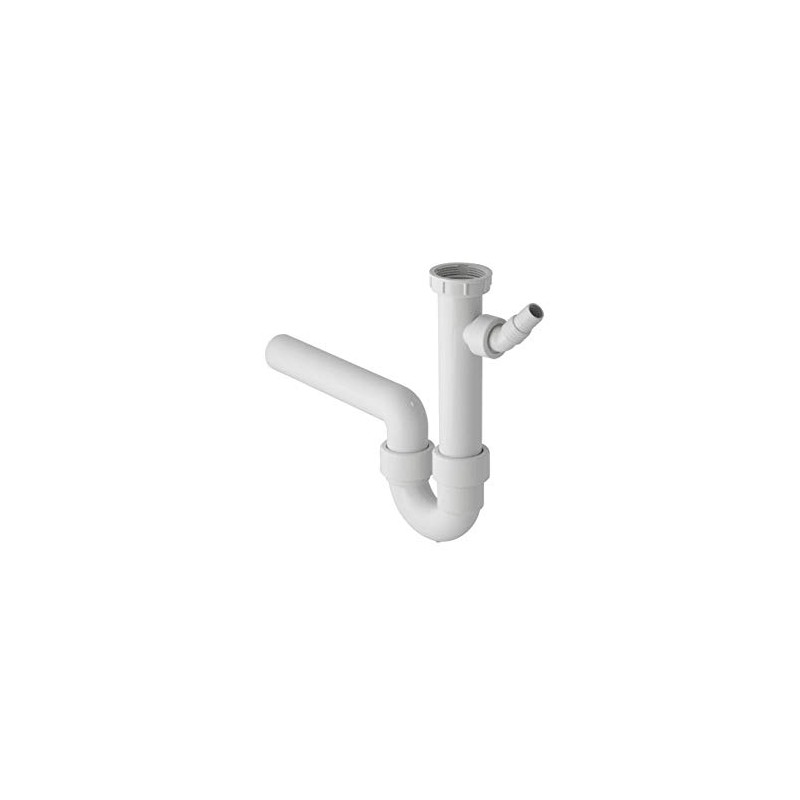 Geberit Sink Flow G1 1/2 x 40 mm Weiss in