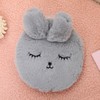 Soft Rabbit Insulated Water Bag (300ml) (gray)