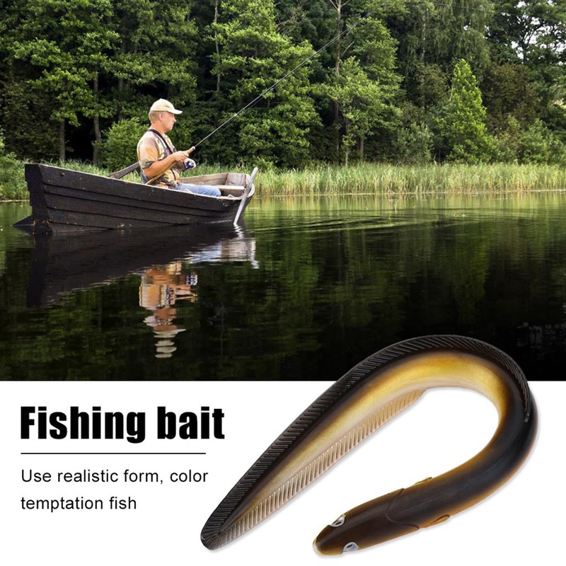 Soft Artificial Sea Eel Fishing Bait Fishing Lure for Saltwater