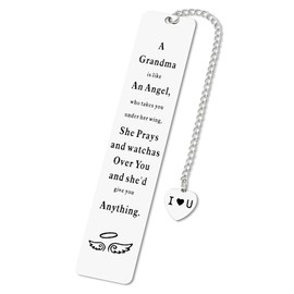 Grandma Birthday Christmas Gifts for Grandmother Gifts for Nana Bookmark Gifts for Gigi Mimi Gifts for Grandma Bookmark Gifts for Grandmas Book Lovers Engraved I Love You Gifts Ideas