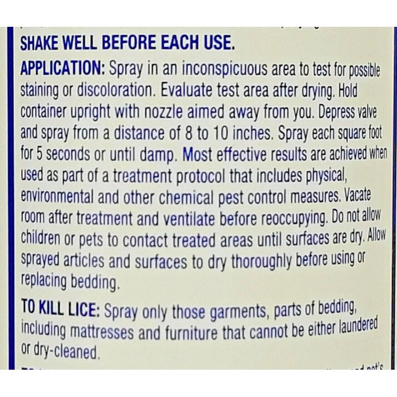 Pronto Plus NIX Pronto Plus Household Spray, for Lice Ticks