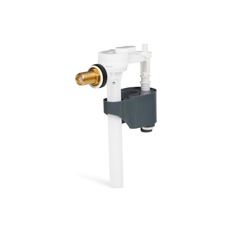 Toilet Cistern Fill Valve, Inlet Valve, Side Supply 1/2" Brass