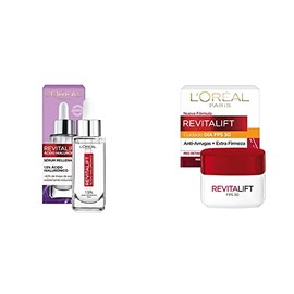 LOreal Paris Serum Facial Anti Arrugas Acido Hialuronico Revitalift LOreal Paris  LOreal Paris Crema Antiarrugas con Fps 30 Revitalift, 50 ml         