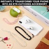 Vayfoni 3PCS Phone Wrist Straps - Crystal Beads Phone Strap