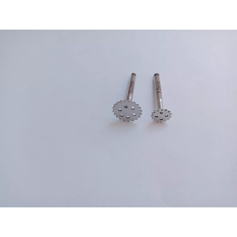NOMI BROTHERS 2pcs Set of Dental Saw Disk Cutting tool