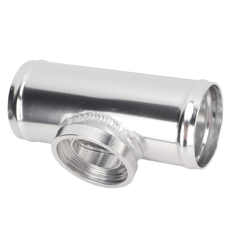 2.5in Blow Off Valve Flange Aluminum Alloy Silver Rustproof Universal