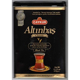 CAYKUR Altinbas Exclusive Turkish Black Tea Special Can Pack 400 gr ''Monde Selection'' Awarded