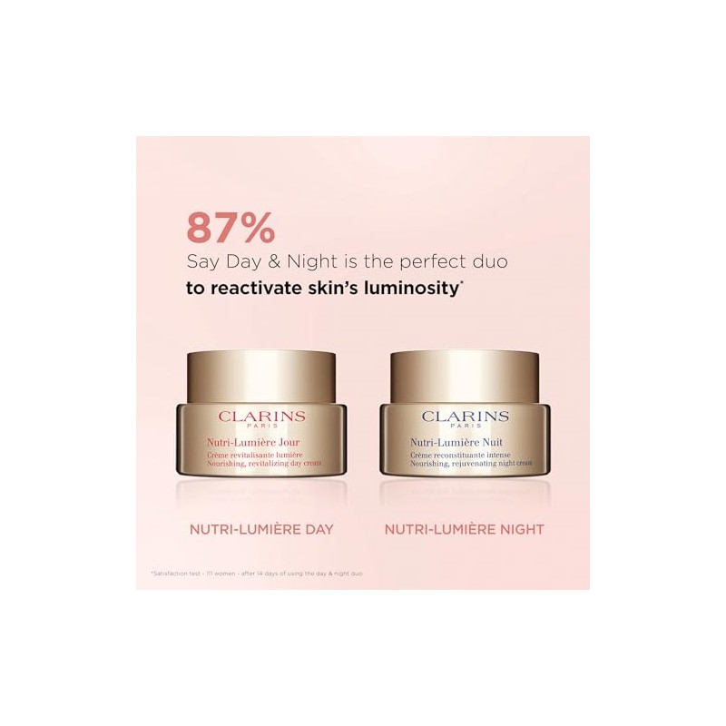 Clarins Nutri-Lumiere Day Cream Cream Unisex 1.6 oz