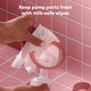 Frida Mom Breast Pump Wipes, Multi-Surface Cleaner, Removes Breastmilk Residue,