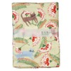 YamamotoJin Shoten 4948 Hyakyo Grass Double Gauze Hand Towel, 39 Dogs, Multi-purpose, Made in Japan