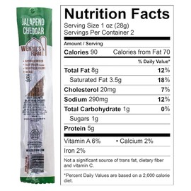 Wenzel’s Farm Meat Sticks │Snack Sticks │ Flavorful, Natural Smoked │ High Protein, Low Carb │ No MSG, Fillers, Binders, Artificial Colors │ Gluten Free | 16 sticks (8 packs of 2) | Spicy Variety Pack