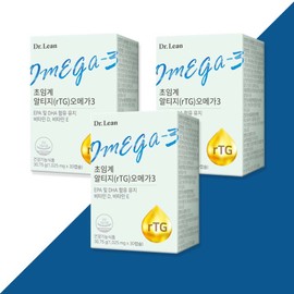 Dr.Lin Supercritical Altige Omega 3 30 capsules (3) 30 capsules x 3 boxes / 닥터린 초임계 알티지 오메가3 30캡슐 3개 30캡슐 x 3박스