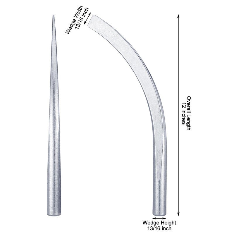 2 Pack Banana Wedge 13/16" x 13/16" x 12" Pipefitter
